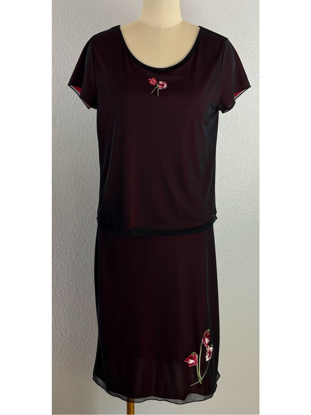 Carol Little Vintage Y2K 2PC Blouse/Skirt Set Coquette Girl Boho Cottagecore